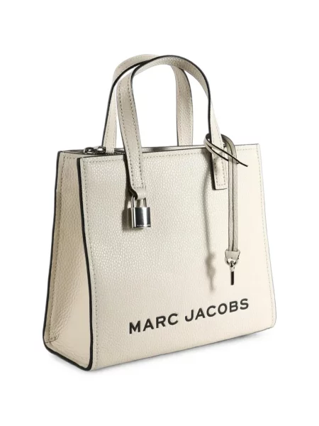 Geantă shopper Marc Jacobs din piele cu imagine