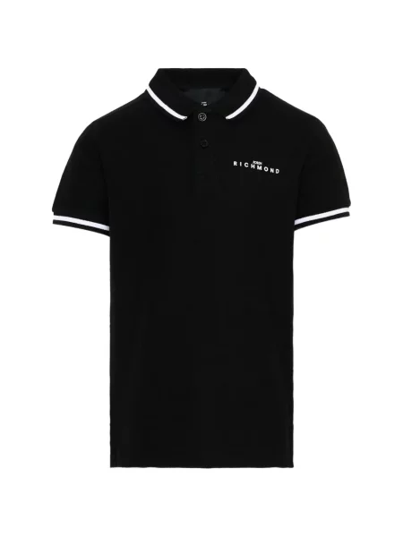 Koszulka polo dziecięca John Richmond czarna