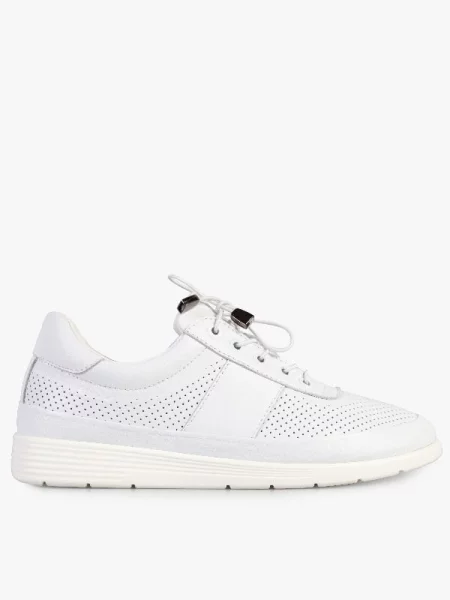 Кожаные кроссовки Modamilano белые