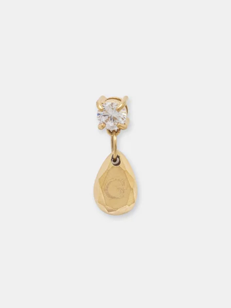 Guess naušnice za žene od nehrđajućeg čelika PIERCING STUDIO