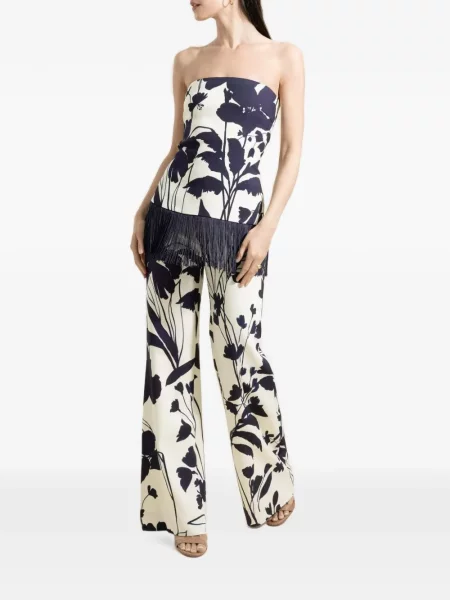 Pantaloni Cara Cara cu model floral cu imagine
