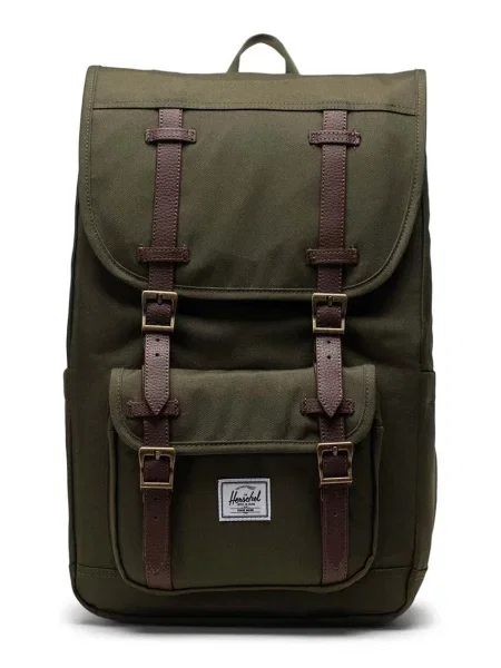 Herschel rucsac Little America Mid Backpack mare neted verde