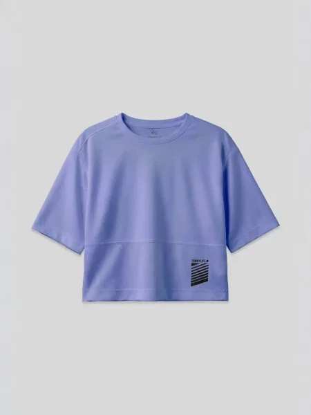 Tommy Life Oversized tričko pastelová modrá