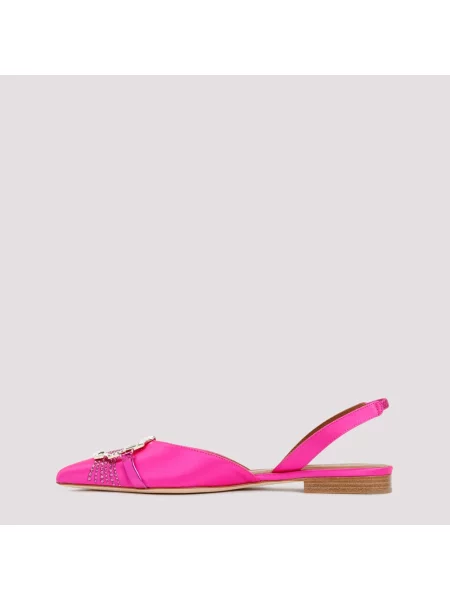 Balerinki Malone Souliers skórzane różowe