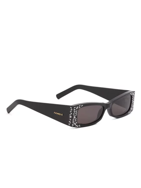 Ochelari de soare Marni Eyewear cu imagine negru