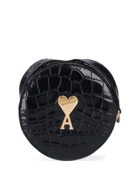 Geanta crossbody Ami Paris negru