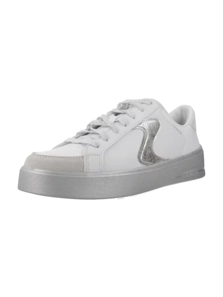 Sneakersy Skechers skórzane białe