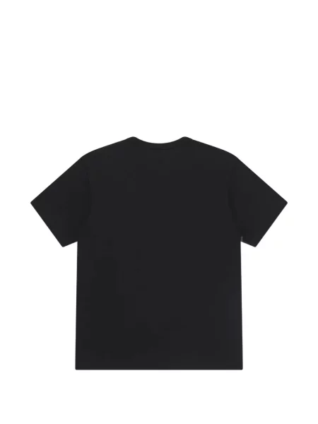 Тениска Black Comme Des Garçons с принт черно