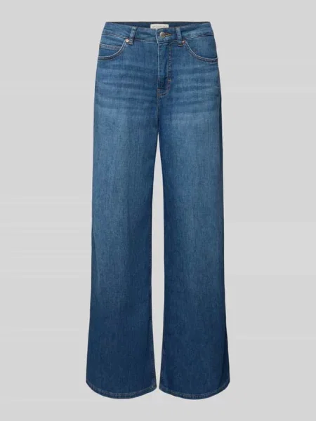 Spodnie z szerokimi nogawkami jeansy z wpuszczane model Mari willow' Opus Pants