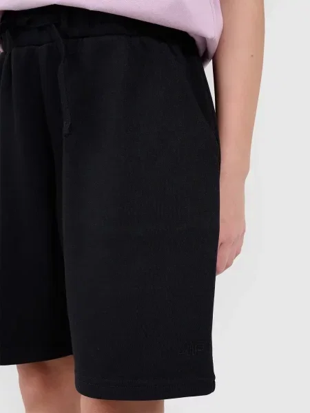Pantaloni scurți copii 4f negru
