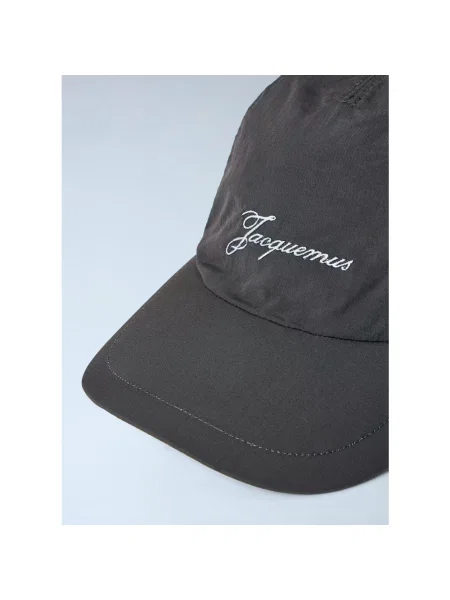 Czapka z daszkiem Jacquemus brązowa
