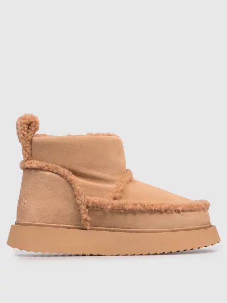 Замшевые ботинки Del_inuikii бежевые