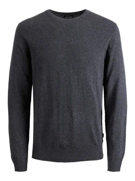 JACK & JONES Sveter Emil tmavosivá sivá