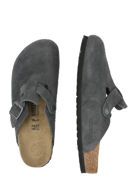 BIRKENSTOCK Saboți Boston închis gri