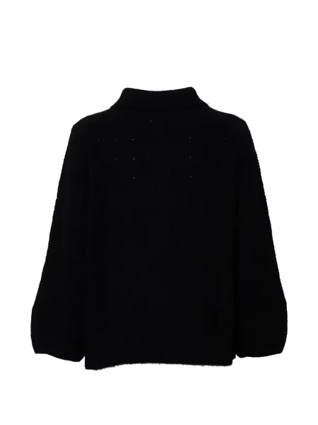 Gulerat cardigan Allude negru