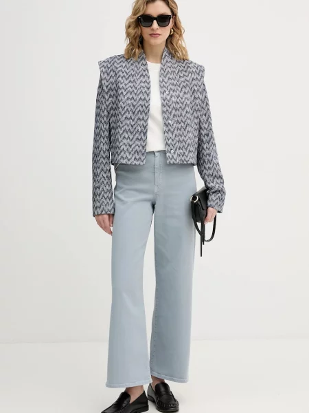 BOSS Orange kurtka jeansowa C Jakelina niebieska