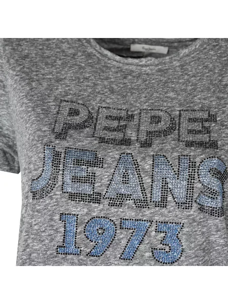 Koszulka Pepe Jeans szara