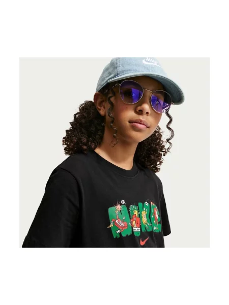 Tricou copii Nike negru