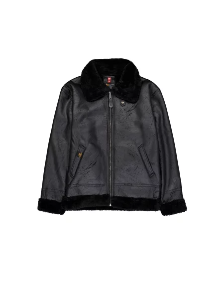 ALPHA INDUSTRIES Geacă de primăvară-toamnă FL' negru