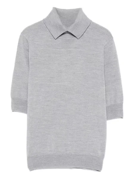 Tricou Herskind tricotate gri