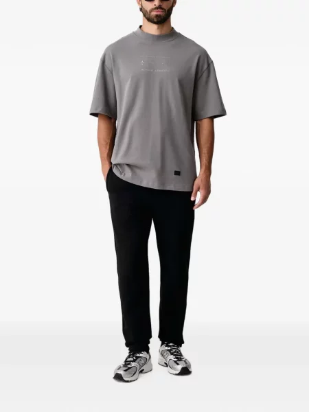 Μπλούζα Ea7 Emporio Armani με σχέδιο γκρι