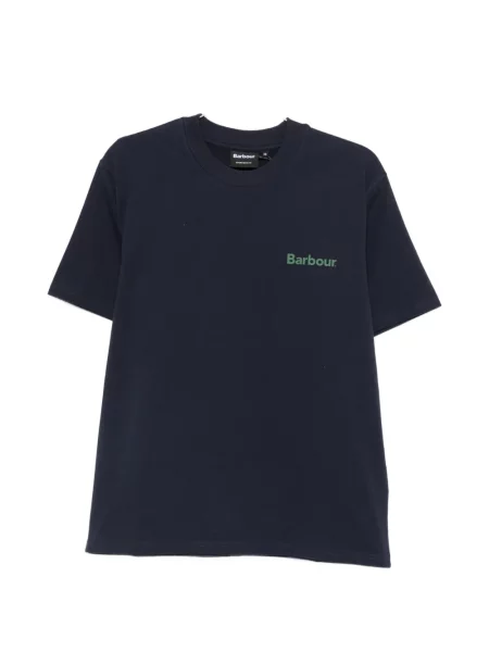 Tricou grafic Barbour cu imagine albastru
