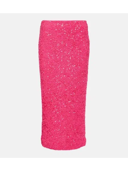 Midi krilo Rotate Birger Christensen roza