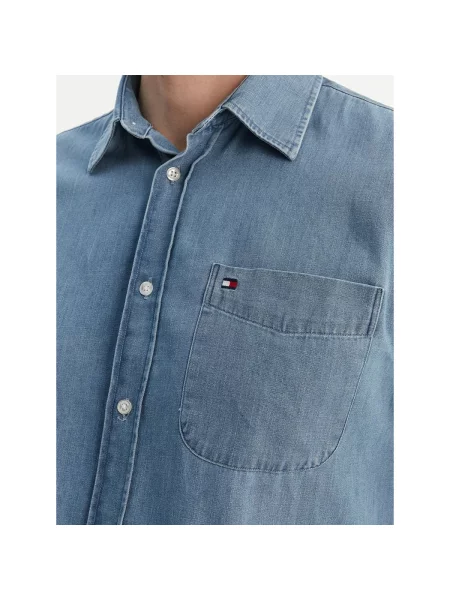 Košeľa Tommy Hilfiger modrá