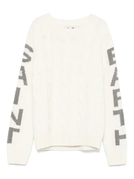Sweter dziecięcy Mc2 Saint Barth biały