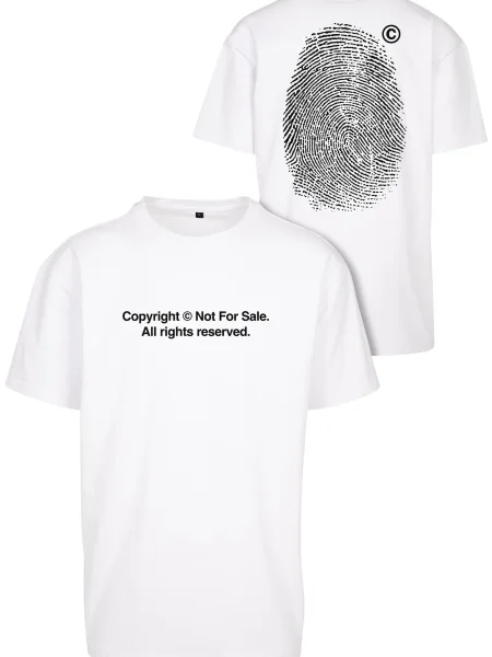 Tricou Mister Tee alb