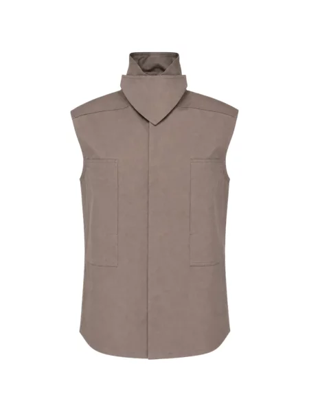 Vestă Rick Owens fără mâneci gri