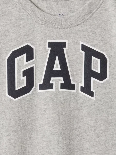 Tricou copii Gap gri