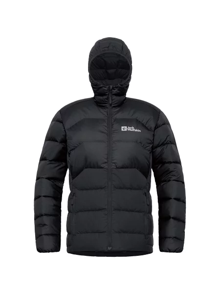 Kurtka puchowa Jack Wolfskin Ather Down Hoody czarna