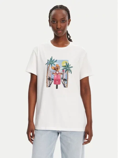 Liu Jo T-Shirt Regular Fit λευκό