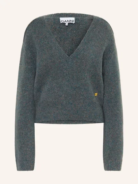 Ganni Sweter Z Moheru blau