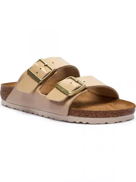 Birkenstock Șlapi Arizona cu adaos de piele bej