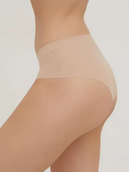 Kalhotky Calvin Klein Underwear průhledná béžové