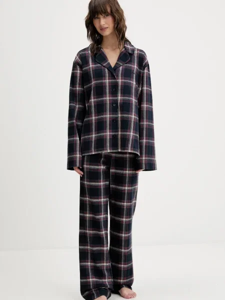 Пижама BOSS дамска тъмносиньо