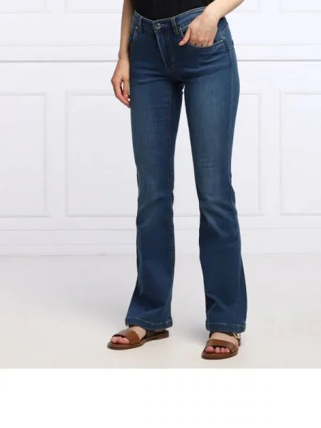 Silvian Heach Farmer LODI FARRAH | flare fit kék
