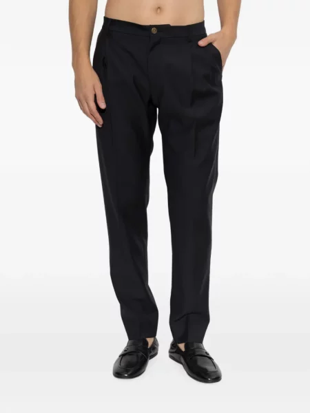 Pantaloni Dolce & Gabbana de lână negru