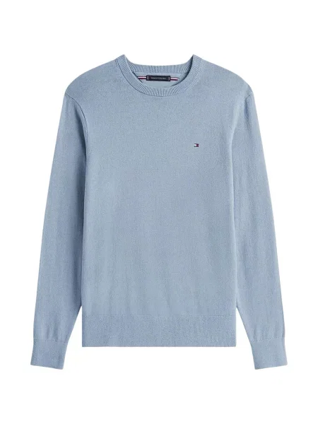 Pulover Tommy Hilfiger din cașmir albastru