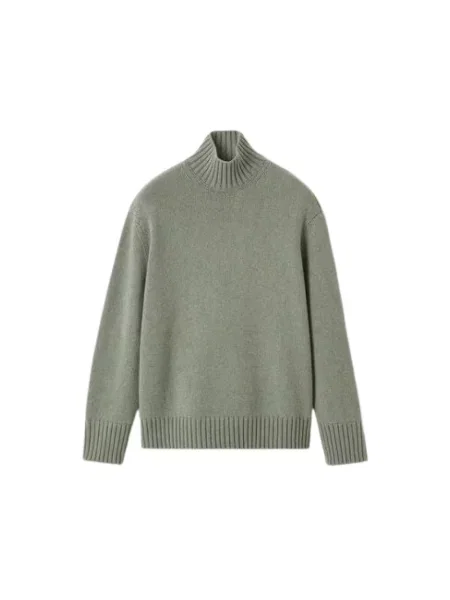 Lniany golf golf Loro Piana szary