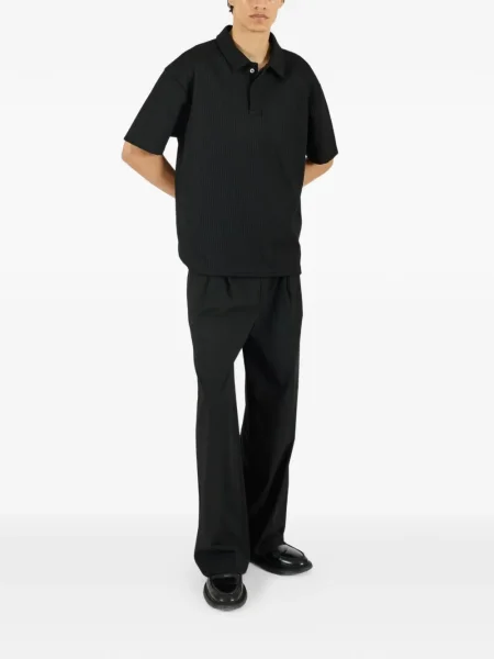 Pantaloni Krost plisate negru