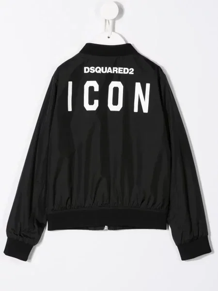 Dětska bomber bunda Dsquared2 černá