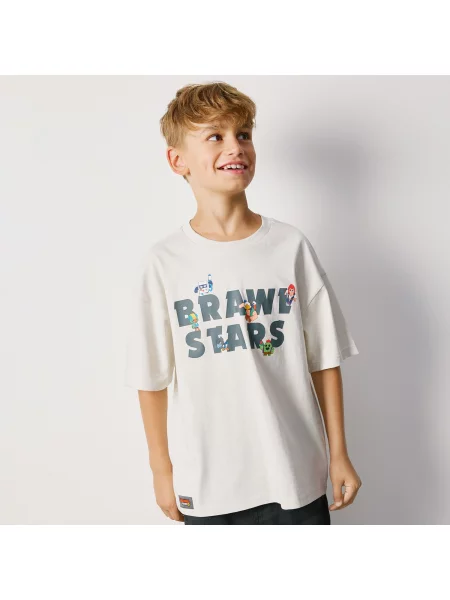 Reserved Brawl Stars póló világos szürke