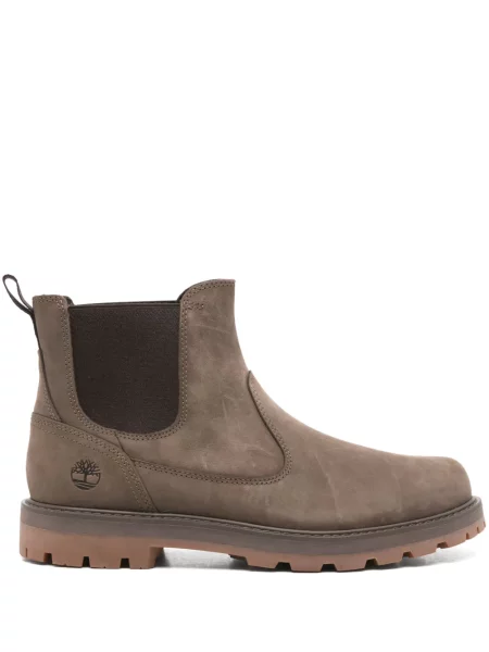 Botine chelsea Timberland maro