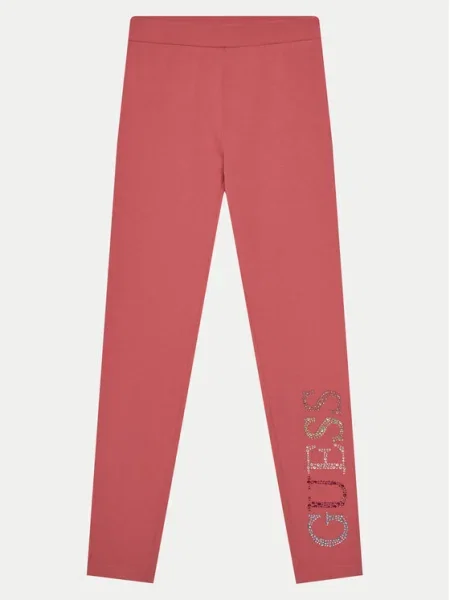 Leggings copii Guess portocaliu