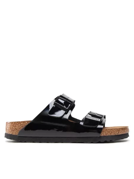 BIRKENSTOCK Nizki natikači Arizona' črna
