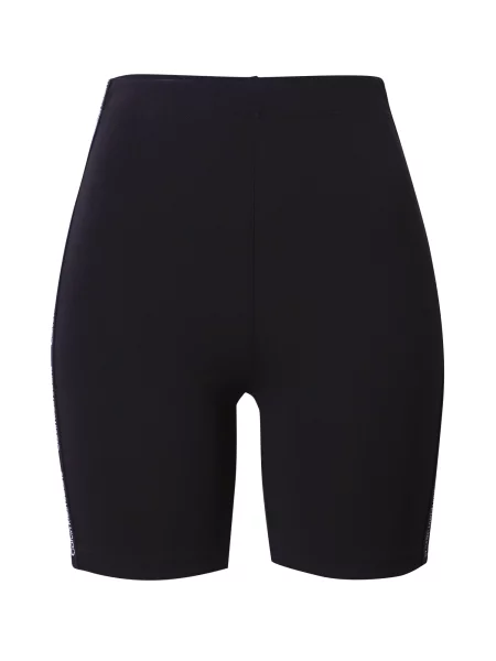Calvin Klein Jeans Kolesarske hlače Logo črna