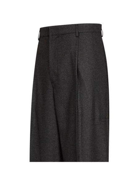 Pantaloni Darkpark cu model pepito gri